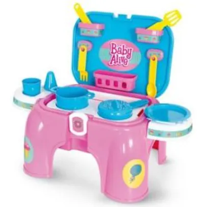 Kit Cozinha Baby Alive Licenciado Cotiplas - R$75,90