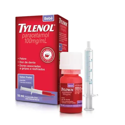 Tylenol® Bebê Líquido 15ml - PanVel Farmácias