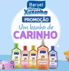 Promoção Xuxinha - Receba até R$20 de cashback comprando produtos Baruel Turma da Xuxinha