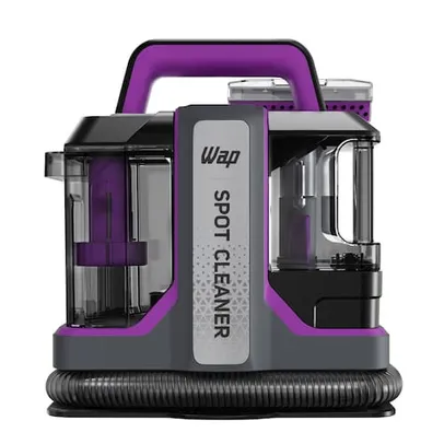 [Cashback Pelando R$ 537] Extratora de Sujeiras Portátil WAP Spot Cleaner W3 1450W 3 em 1 para Tapetes, Carpetes, Estofados e Colchões – Cinz - 110V