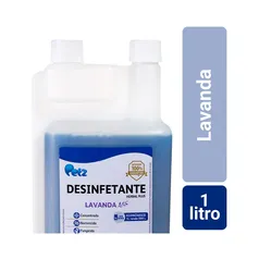 Desinfetante Concentrado Petz Lavanda 1 Litro