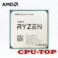 Processador AMD Ryzen 5 5600, 3,5 GHz, 6 núcleos, 12 threads 