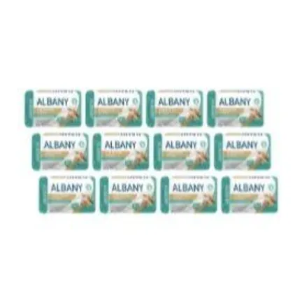 [9 kits com 12 unidades] Sabonete em barra Albany Hipoalergênico | R$67