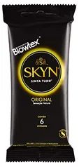 [RECORRÊNCIA] Preservativo SKYN Original 6 Unid. - R$8,99