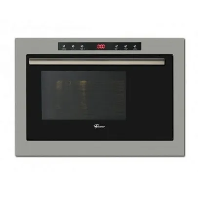 Forno Micro-ondas Fischer de Embutir 25L Inox Com Dourador