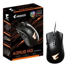 Mouse Gamer Gigabyte Aorus M3 6400 DPI RGB USB | R$175