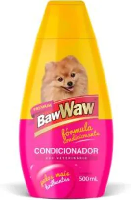 BAW WAW CONDICIONADOR PARA CÃES 500ml [Prime] R$9