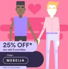 [POA] Cabify 25% OFF até R$ 15