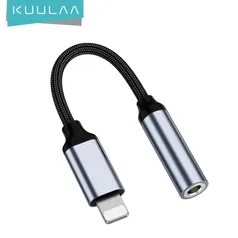 [Novos Usuários] Adaptador Lightning p/ fones 3,5 mm Kuulaa | R$8