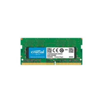 Memória RAM Crucial DDR4 8 GB SODDIM (Notebook)