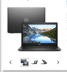 Notebook Dell Inspiron i15-3583-U05P Intel Pentium Gold 4GB 500GB 15.6" | R$2569