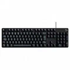 Teclado Mecânico Logitech G G413 SE, LED Branco, Teclas em PBT US, Preto - Switchs Kailh Brown