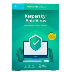 [PRIME] Antivírus Kaspersky - 1 PC | R$25