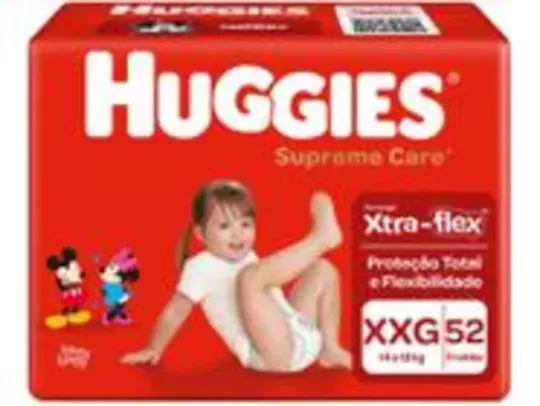 [ MagaluPay ] Fralda Huggies Supreme Care XXG 52un