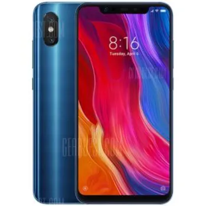 Xiaomi Mi 8 4G Phablet Global Version - BLUE - R$1421