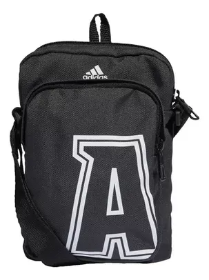 Mochila Estampada Classic Brand Love Initial adidas Cor Carbon/White/Black