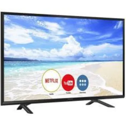 Smart TV LED 40" Panasonic TC-40FS600B Full HD 2 HDMI 1 USB | R$1.125