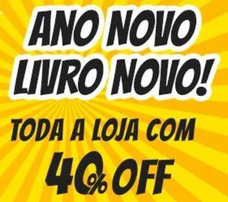 Loja Panini: 40% OFF em compras acima de R$ 200