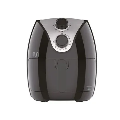 Air Fryer 4L C/ Grade, Timer 60min, Temp. 200°C - 1500W - 220V - Preta Multilaser - CE022