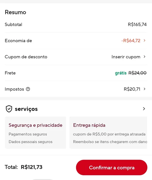 Imagen na descrição da promoção