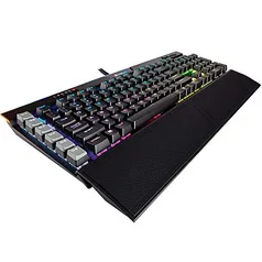 Teclado Mecânico Gamer Corsair K95 RGB PLATINUM - Switch Cherry MX Speed, ABNT2 | R$850