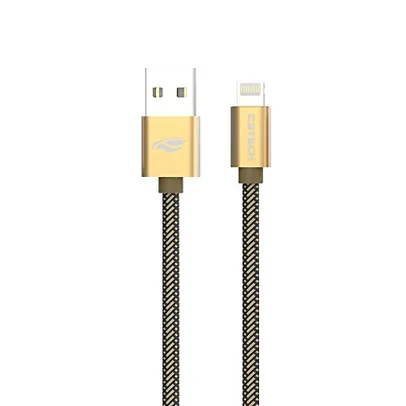 C3Tech Cabo USB-Lightning CB-210GD Dourado, 2Metros, FAST charge compativel IOS