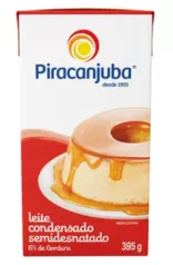 Leite Condensado Semidesnatado Piracanjuba 395g