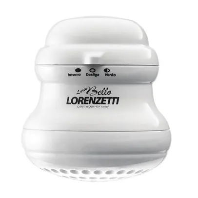 Chuveiro Elétrico Lorenzetti Bello Banho Ultra com Cano 5500W 220V Branco