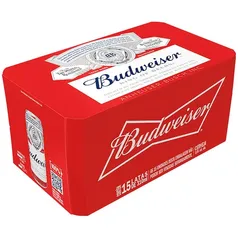 Cerveja Budweiser Lata 310ml - 15 unidades