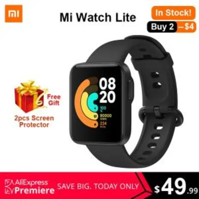 Smartwatch Mi watch Lite R$322