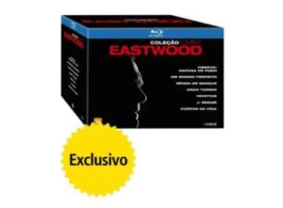 Blu-ray Coleção Clint Eastwood - 7 Discos por R$ 180