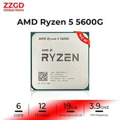 Processador Amd novo ryzen 5 5600g r5 5600g 3.9ghz 6-core 12