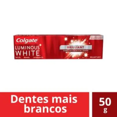Creme Dental Colgate Luminous White Brilliant Mint 50G | R$ 2,73
