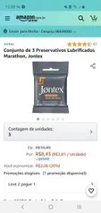 [PRIME] Leve 2 Pague 1 - Jontex Marathon | R$4,22