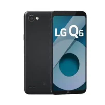 Smartphone LG Q6 M700TV Preto - R$878