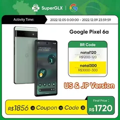 Smartphone Google Pixel 6A 5G 6GB RAM 128GB 