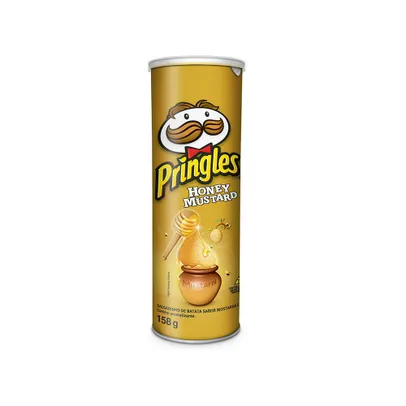 Batata pringles mostarda E mel 158G