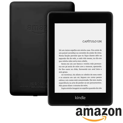 Kindle Amazon PaperWhite Preto com 6", Wi-Fi e 8 GB - B0773XBMB6