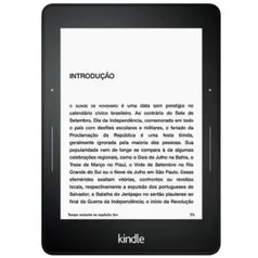 E-Reader Kindle Voyage WIFI [AO0453] - R$738