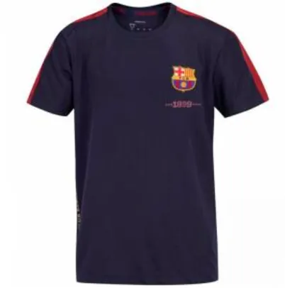 Camiseta Barcelona fardamento class infantil | R$30