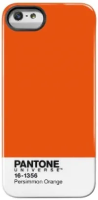 [SARAIVA]  Capa iPhone 5/5S Pantone Persimmon Orange - Laranja