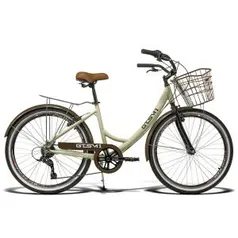 BICICLETA FEMININA GTS RETRÔ ARO 26 CÂMBIO GTSM1 TSI 7 MARCHAS FREIO V-BRAKE | GTS M1 KS RETRÔ | R$1.399