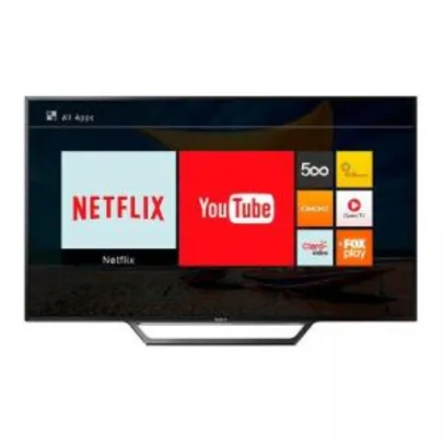 Smart TV Sony 32´ LED HD com Rádio série W655D - KDL-32W655D | R$881