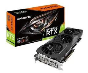 PLACA DE VÍDEO GIGABYTE GEFORCE RTX 2080 GAMING OC 8G - R$ 4500