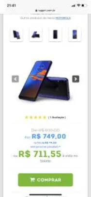 Smartphone Motorola Moto E6 Plus | R$712