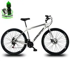 Bicicleta Aro 29 DROPP AÇO 21v Marchas com Freio a Disco Mecânico | R$656