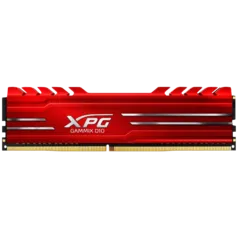 Memória DDR4 XPG Gammix D10, 8GB, 3200Mhz, CL16, Red, AX4U32008G16A-SR10