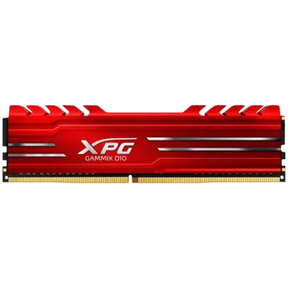 Memória DDR4 XPG Gammix D10, 8GB, 3200Mhz, CL16, Red, AX4U32008G16A-SR10