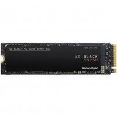 SSD Western Digital Black M2 250GB SN750 3D NAND WDS250G3X0C | R$470