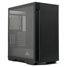 Gabinete Gamer ReDragon Demolisher, Mid Tower, Vidro Temperado, Black, ATX, Sem Fonte, Sem Fan, GC-7